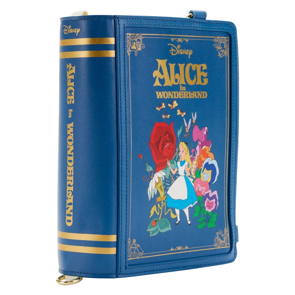 Loungefly Mini Book Alice in Wonderland Bag